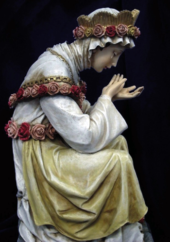 LA SALETTE OUR LADY WEEPING